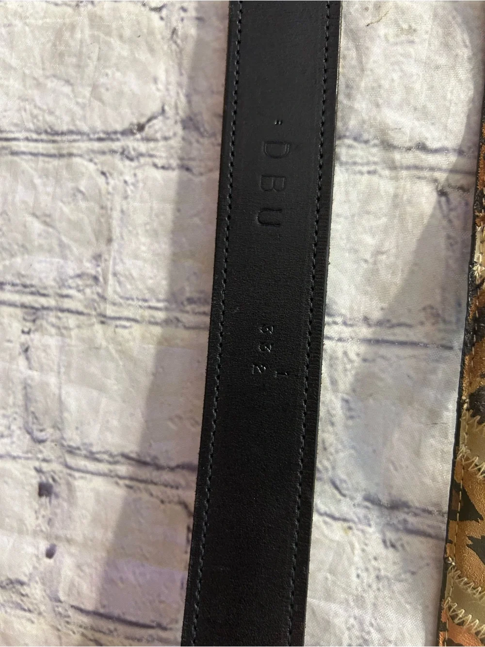 DBU MULTI ANIMAL PRINT LEATHER AND MULTI ANIMAL PRINT LEATHER BELTS (2) ARTSY